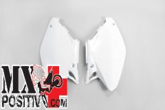 SIDE PANELS HONDA CR 250 2005-2007 UFO PLAST HO03658041 BIANCO