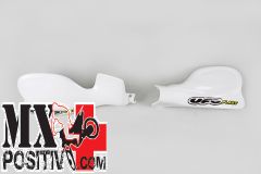 HANDGUARDS HONDA CRF 450 R 2002-2003 UFO PLAST HO03698041 BIANCO