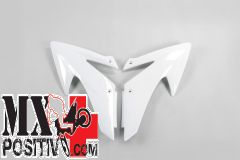 RADIATOR SCOOPS HONDA CRF 230 2008-2014 UFO PLAST HO04650041 BIANCO