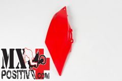 SIDE PANELS HONDA CRF 250 R 2014-2017 UFO PLAST HO04670070 LATO SX PER MARMITTA SING. ROSSO