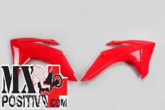 RADIATOR SCOOPS HONDA CRF 230 2015-2023 UFO PLAST HO04675070 ROSSO