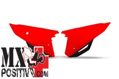 SIDE PANELS HONDA CRF 450RX 2021-2023 UFO PLAST HO05606070 ROSSO