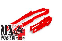 KIT CHAIN ROLLER AND CHAIN SLIDER HONDA CRF 450RX 2021-2023 UFO PLAST HO05611070 ROSSO