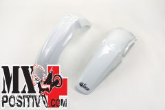 FENDERS KIT HONDA CR 125 2002-2003 UFO PLAST HOFK101041 BIANCO