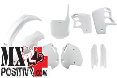 KIT PLASTICHE HONDA CR 500 1991-1994 UFO PLAST HOKIT090F041 BIANCO