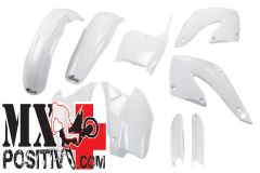 KIT PLASTICHE HONDA CR 125 2000-2001 UFO PLAST HOKIT100F041 BIANCO