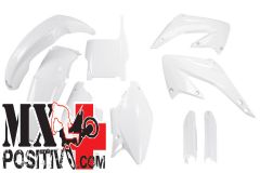 COMPLETE PLASTIC KIT HONDA CR 125 2004 UFO PLAST HOKIT102F041 BIANCO