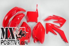 KIT PLASTICHE HONDA CRF 250R 2004-2005 UFO PLAST HOKIT104070 ROSSO