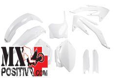 COMPLETE PLASTIC KIT HONDA CRF 450R 2008 UFO PLAST HOKIT110BF041 BIANCO