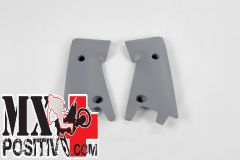 RADIATOR SCOOPS HUSQVARNA WR 125 2005 UFO PLAST HU03308380 PARTE BASSA GRAFITE