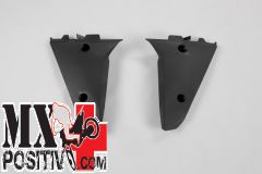 RADIATOR SCOOPS HUSQVARNA TE 250 2005-2007 UFO PLAST HU03318001 PARTE BASSA NERO