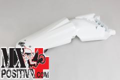 PARAFANGO POSTERIORE HUSQVARNA TC 310 2008-2013 UFO PLAST HU03333041 CON PORTATARGA BIANCO