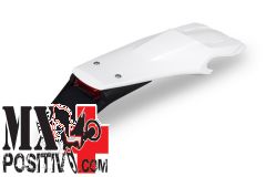 REAR FENDER HUSQVARNA FE 450 2020-2023 UFO PLAST HU03398040 ENDURO LED BIANCO 20-23