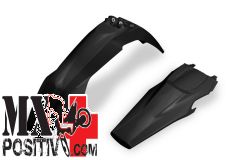 FENDERS KIT HUSQVARNA TC 250 2019-2022 UFO PLAST HUFK621001 NERO