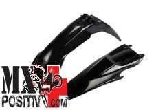 FENDERS KIT HUSQVARNA FE 350 2020-2023 UFO PLAST HUFK623001 NERO