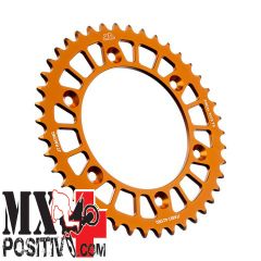 ERGAL SPROCKET KTM 125 XC-W 2017-2019 JT JTA897.42A 42 DENTI PASSO 520 ARANCIONE