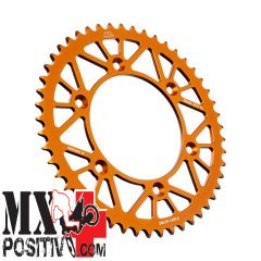 ERGAL SPROCKET KTM 125 XC-W 2017-2019 JT JTA897.49A 49 DENTI PASSO 520 ARANCIONE