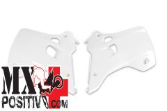 RADIATOR SCOOPS KAWASAKI KX 250 1992-1993 UFO PLAST KA02744047 BIANCO