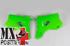 RADIATOR SCOOPS KAWASAKI KX 250 1994-1998 UFO PLAST KA02768026 VERDE