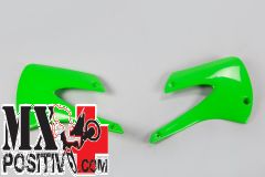 RADIATOR SCOOPS KAWASAKI KX 85 2001-2013 UFO PLAST KA03717026 VERDE