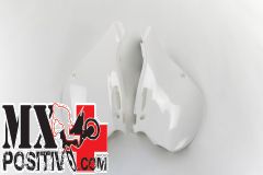 SIDE PANELS KAWASAKI KX 250 1999-2002 UFO PLAST KA03721047 BIANCO