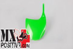 NUMBER PLATE KAWASAKI KXF 450 2009-2012 UFO PLAST KA03797026 VERDE