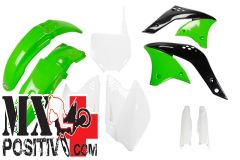 COMPLETE PLASTIC KIT KAWASAKI KXF 250 2006 UFO PLAST KAKIT204F999 OEM