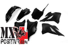 COMPLETE PLASTIC KIT KAWASAKI KX 85 2022-2023 UFO PLAST KAKIT229001 NERO