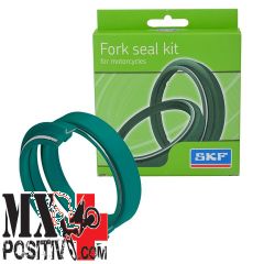 KIT PARAOLIO E PARAPOLVERE FORCELLA MOTO GUZZI SPORT 1200 8V 2006-2007 SKF KITG-45M-HD 45M DOPPIO LABBRO VERDE