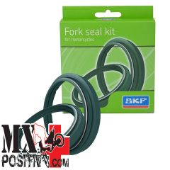FORK SEAL AND DUST KIT CAGIVA MITO SP525 2007-2015 SKF KITG-40M 40MM VERDE