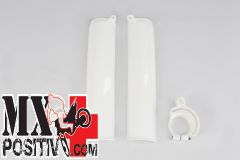 FORK GUARDS KTM SX 250 1990-1992 UFO PLAST KT03011047 BIANCO