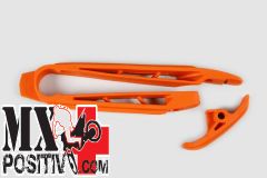 PATTINO SCORRICATENA KTM EXC 125 2008-2011 UFO PLAST KT03096127 ARANCIO