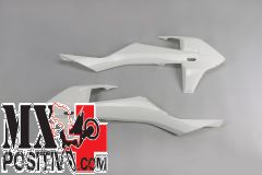 FIANCHETTI RADIATORE KTM EXC 300 2017-2019 UFO PLAST KT04061047 BIANCO