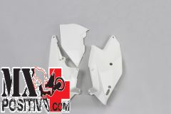 SIDE PANELS KTM SX 250 2017-2018 UFO PLAST KT04062047 CON COPERCHIO SCATOLA FILTRO LATO SINISTRO BIANCO