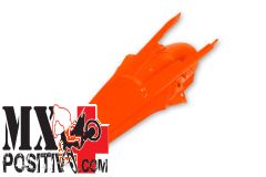 REAR FENDER KTM EXC-F 250 2017-2019 UFO PLAST KT04081FFLU CON ATTACCHI ARANCIO FLUORO