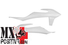 FIANCHETTI RADIATORE KTM EXC-F 250 2020-2023 UFO PLAST KT04092047 BIANCO