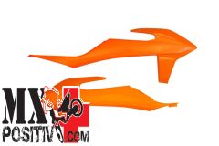 FIANCHETTI RADIATORE KTM SX 250 2019-2022 UFO PLAST KT04092127 ARANCIO