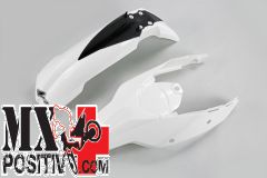 KIT PARAFANGHI KTM EXC-F 500 2011 UFO PLAST KTFK511047 BIANCO