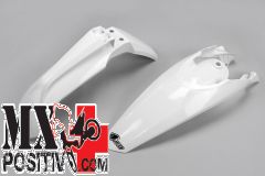 FENDERS KIT KTM EXC 250 2014-2016 UFO PLAST KTFK516047 BIANCO