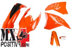 KIT PLASTICHE KTM EXC 200 2009-2011 UFO PLAST KTKIT511F127 ARANCIA