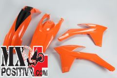 COMPLETE PLASTIC KIT KTM EXC 125 2012-2013 UFO PLAST KTKIT513127 ARANCIO