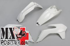 COMPLETE PLASTIC KIT KTM EXC 300 2014-2016 UFO PLAST KTKIT516047 BIANCO