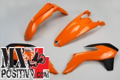 COMPLETE PLASTIC KIT KTM EXC 250 2014-2016 UFO PLAST KTKIT516999 KT04050127, KT04032127, KT04052999 OEM 14