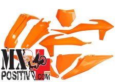 KIT PLASTICHE KTM SX 250 2019-2022 UFO PLAST KTKIT522127 ARANCIO