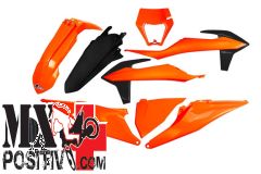 KIT PLASTICHE KTM EXC 150 2020-2023 UFO PLAST KTKIT527F999 CON FARO OEM 20