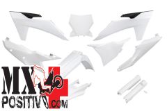 COMPLETE PLASTIC KIT KTM SX 250 2023 UFO PLAST KTKIT529F042 BIANCO 20-23