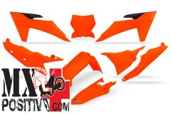 COMPLETE PLASTIC KIT KTM SX 250 2023 UFO PLAST KTKIT529FFLU ARANCIO FLUORO