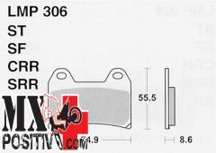 PASTIGLIE FRENO HUSQVARNA NOX 570 2001-2003 ATHENA LMP306   