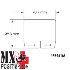 LAMELLE RICAMBIO VFORCE 4R KTM SX 85 17/14 2003-2023 MOTO TASSINARI MT4PR461M