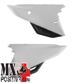 SIDE PANELS HONDA CRF 250 R 2022 POLISPORT P8475000002 CON PROTEZIONE CALORE BIANCO